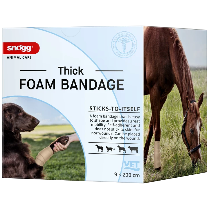 Snögg Foam Bandage Thick 9 cm x 2 m Snögg