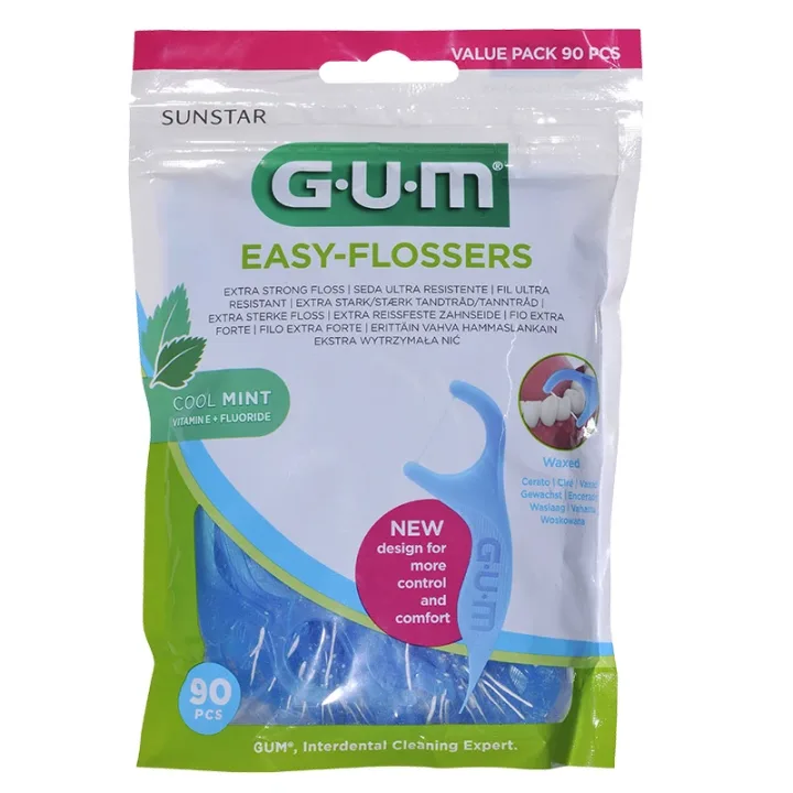 GUM EASY-FLOSSERS 90 st Gum
