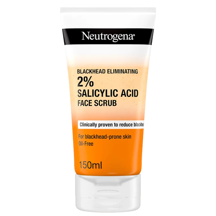 Neutrogena Blackhead Eliminating 2 % Salicylic Acid Face Scrub 150 ml Neutrogena