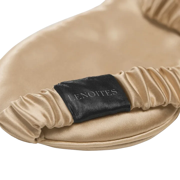Lenoites Mulberry Sleep Mask Beige Lenoites