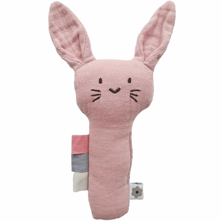 Summerville Organic Mjuk Skallra Kanin Eko Pale Mauve Summerville Organic