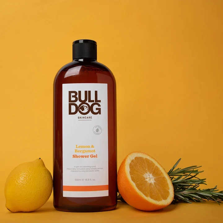 Bulldog Lemon & Bergamot Shower Gel 500ml Bulldog