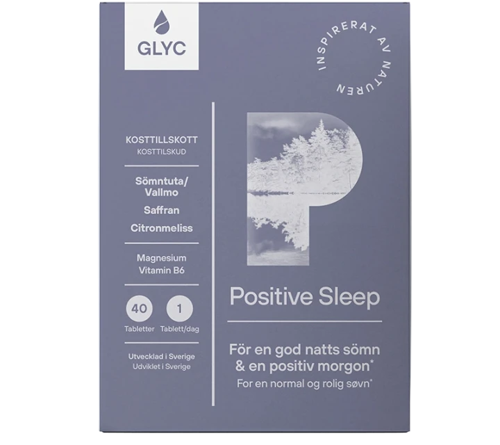 GLYC Positive Sleep 40 tabletter Glyc
