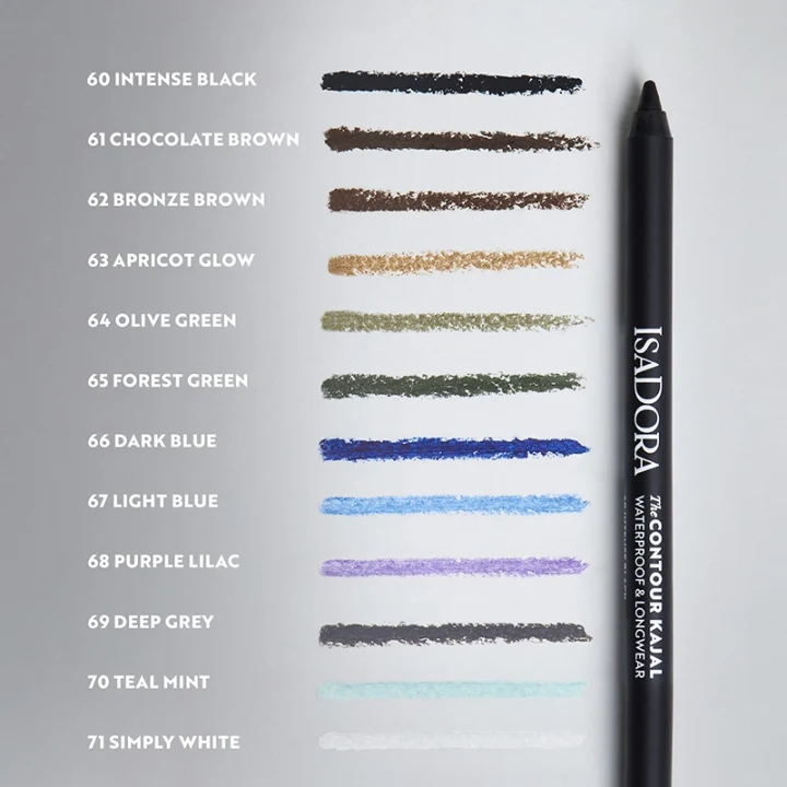IsaDora Contour Kajal 1,2 g  69 Deep Grey IsaDora