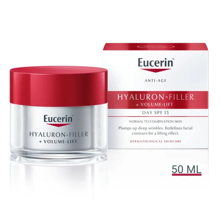 Eucerin Hyaluron-Filler + Volume-Lift Day Normal/Comb Skin 50ml Eucerin