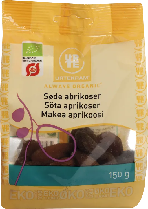 Urtekram Soltorkade Aprikoser Eko 150 g Urtekram