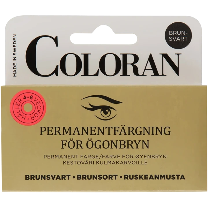 Coloran Ögonbrynsfärg 1st Brunsvart Coloran