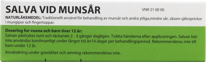 Salva vid munsår 20 g Algol