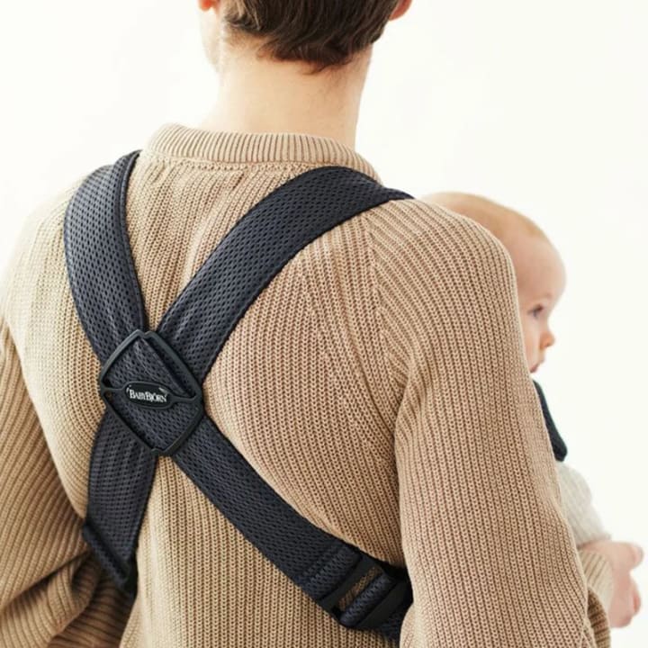 BabyBjörn Bärsele Mini Antracite 3D Mesh Babybjörn