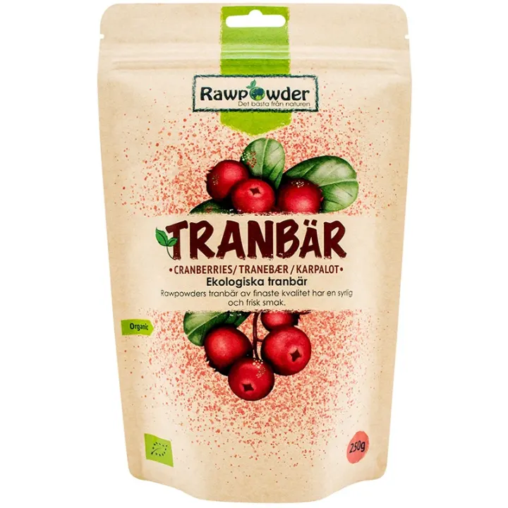 Rawpowder Tranbär 250 g Rawpowder