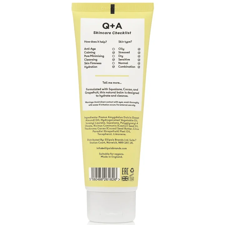 Q+A Grapefruit Cleansing Balm 125 ml Q+A