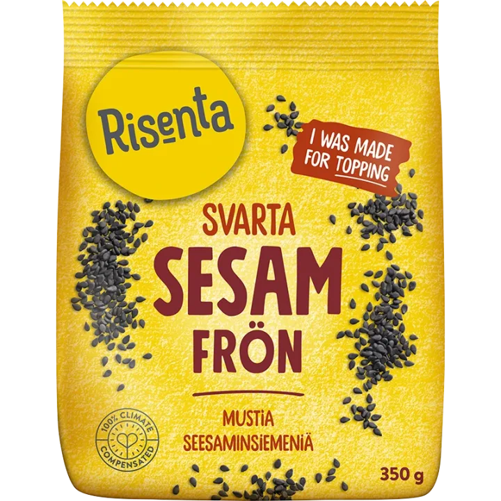 Risenta Svarta Sesamfrön 350 g Risenta