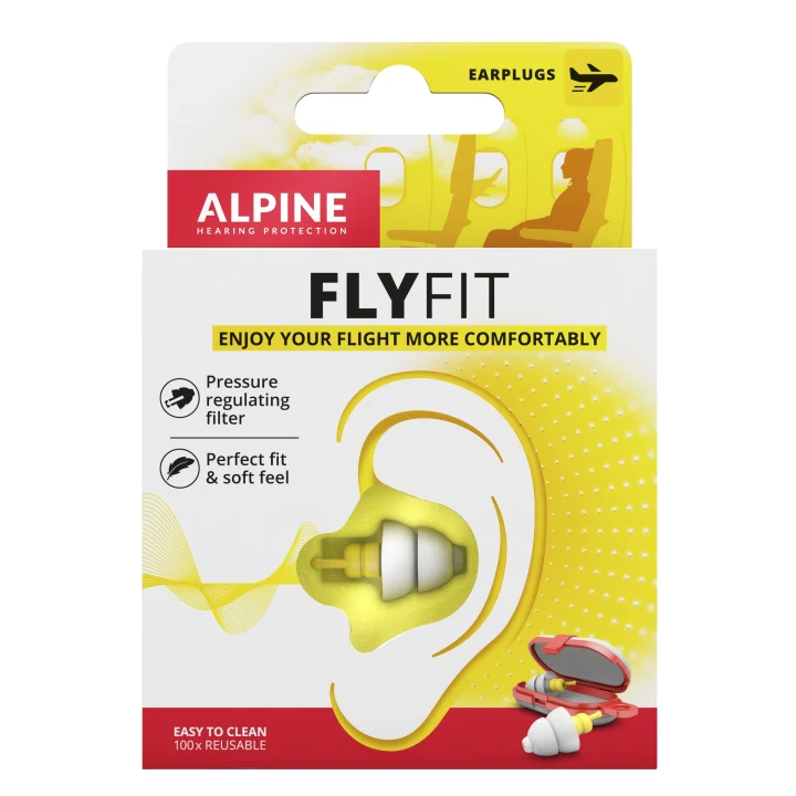 Alpine FlyFit Earplugs 1 par Alpine