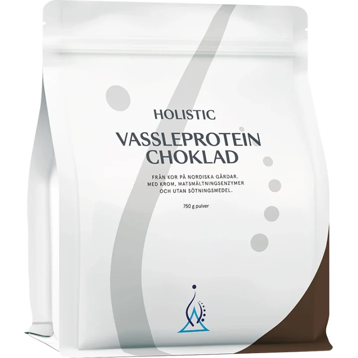 Holistic Vassleprotein Choklad 750 g Holistic