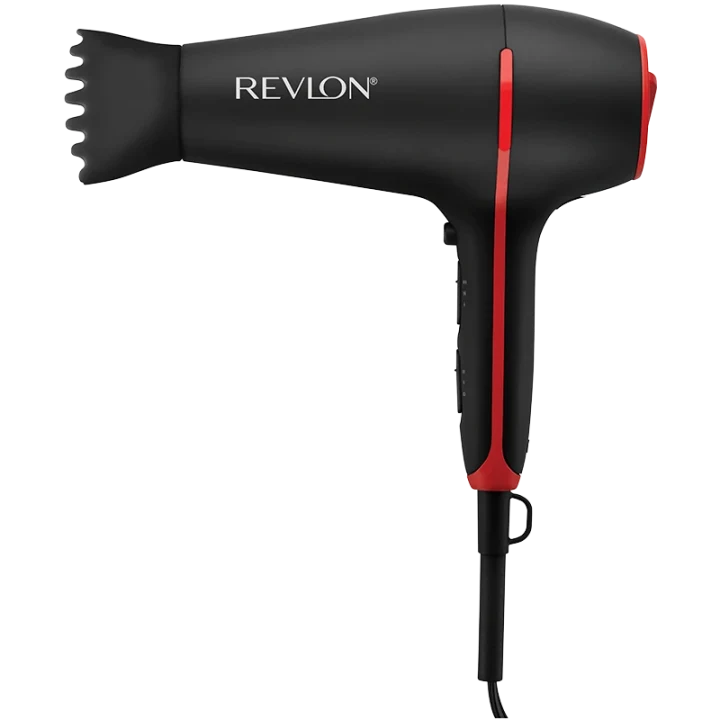 Revlon Smoothstay Coconut Oil-Infused Hair Dryer + Volumising Diffuser Revlon