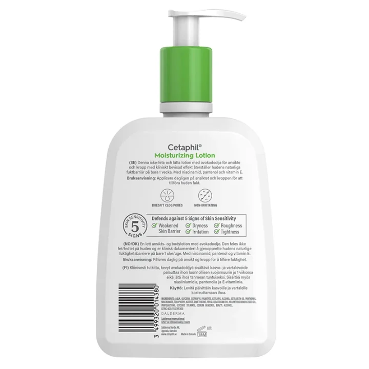 Cetaphil Moisturizing Lotion 500ml Cetaphil