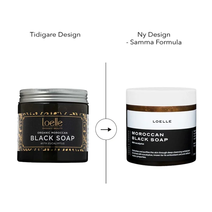 Loelle Maroccan Black Soap With Eucalyptus 200g Loelle