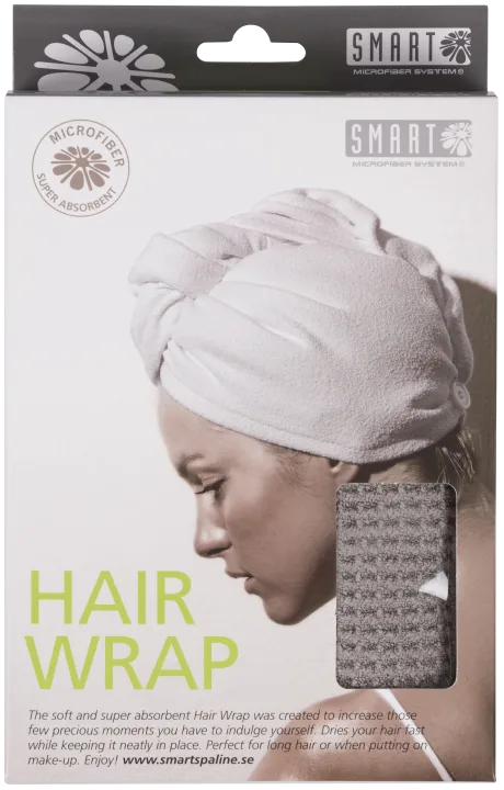 Smart Hairwrap Waffle Grey Smart