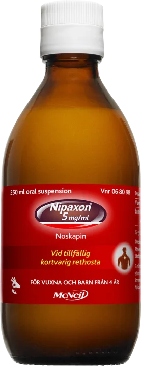 Nipaxon oral suspension 5 mg/ml 250 ml Nipaxon