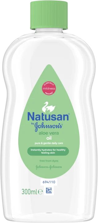Natusan Baby Oil Aloe Vera 300 ml Natusan