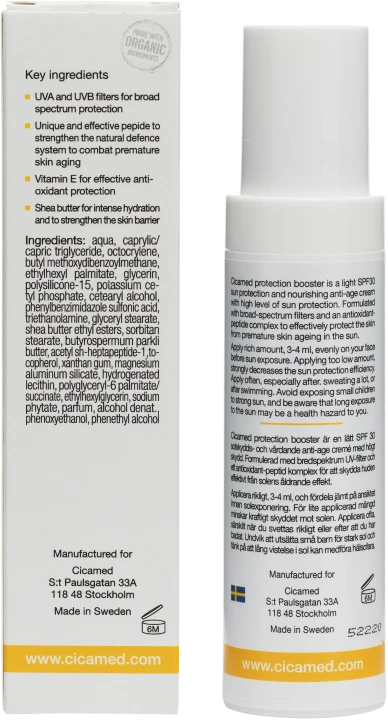 Cicamed Organic Science SPF Protection Booster 50 ml Cicamed