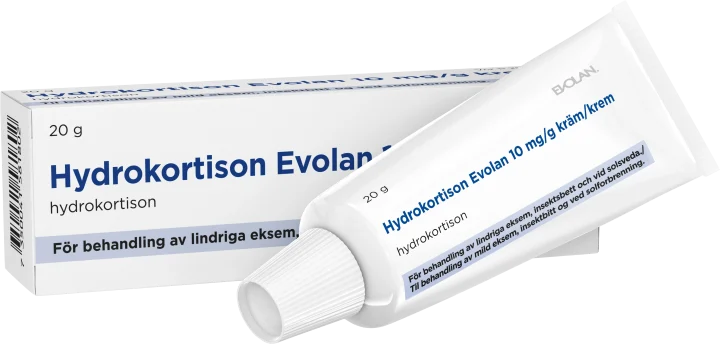 Hydrokortison Evolan 10 mg/g Kräm 20 g Evolan