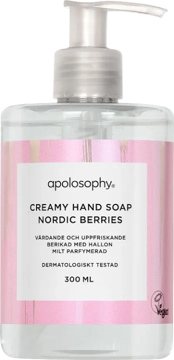 Apolosophy Creamy Hand Soap Nordic berries 300 ml Apolosophy