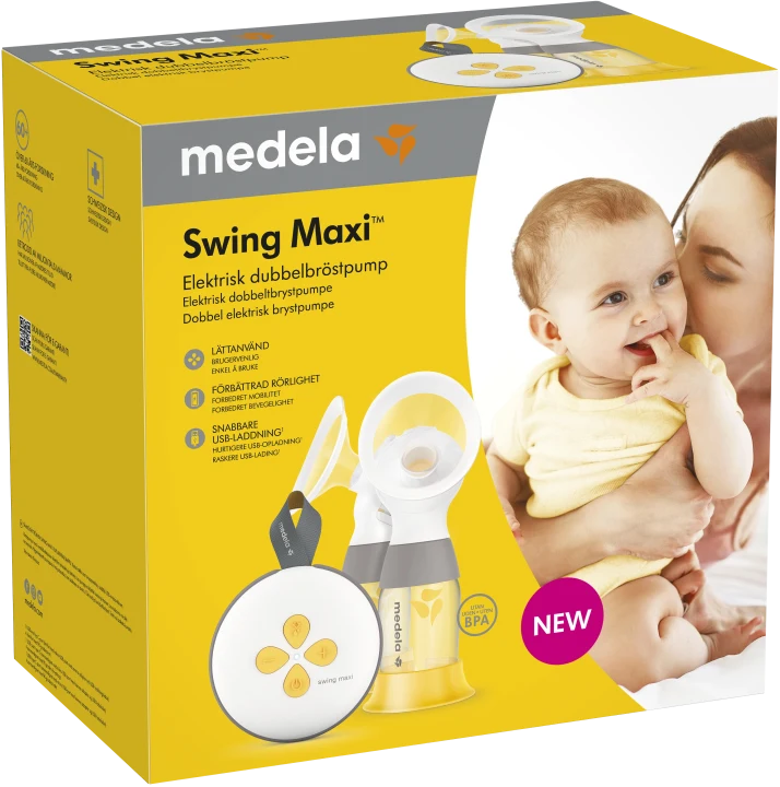 Medela Swing Maxi Elektrisk Dubbelbröstpump Medela
