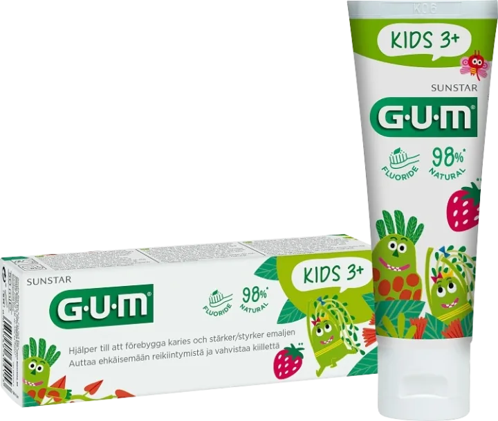 GUM Kids Tandkräm 3-6 år 50 ml Gum