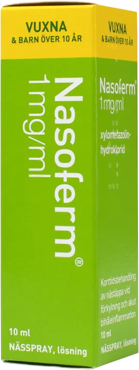 Nasoferm nässpray 1 mg/ml 10 ml Nasoferm