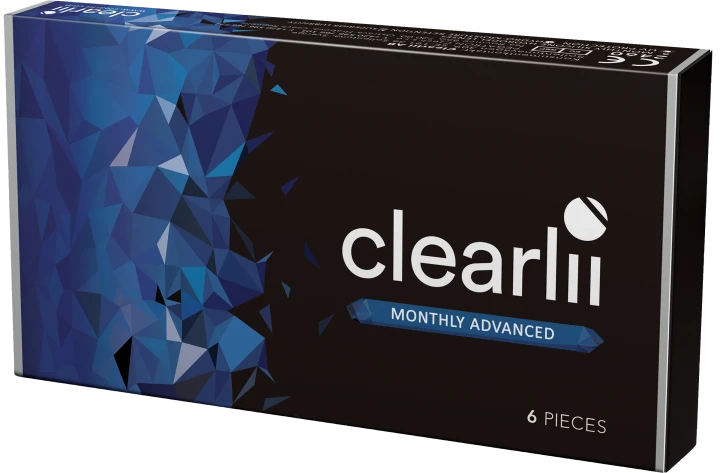 Clearlii Monthly Advanced 6-pack -6.00 Clearlii