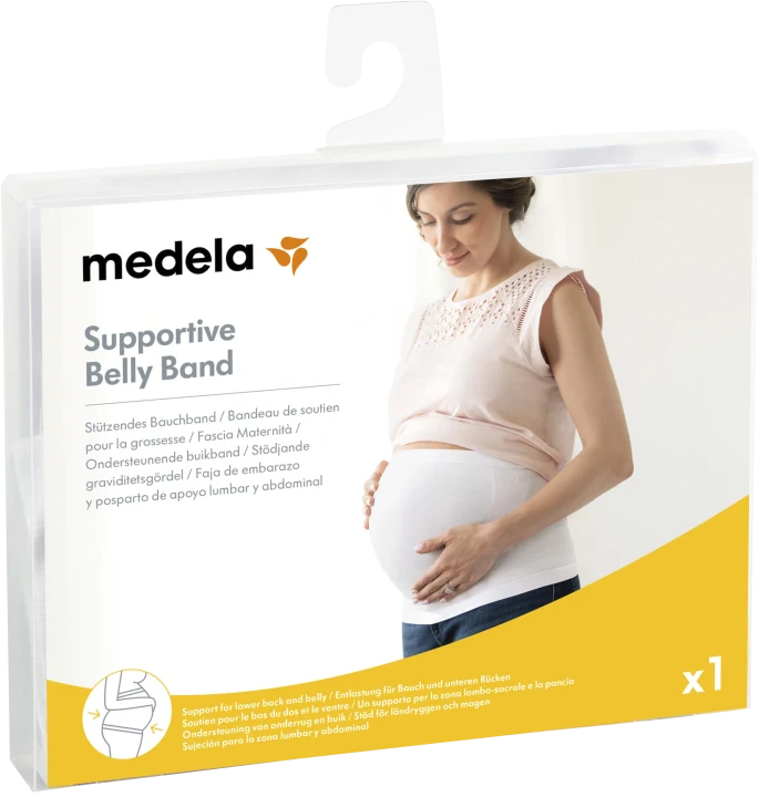 Medela Graviditetsgördel Vit Small Medela