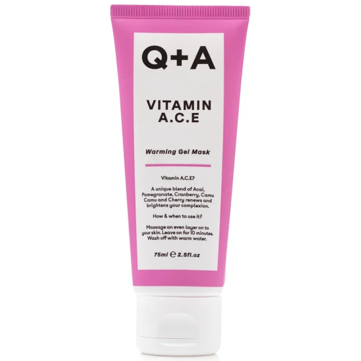 Q+A Vitamin A.C.E Warming Gel Mask 75 ml Q+A