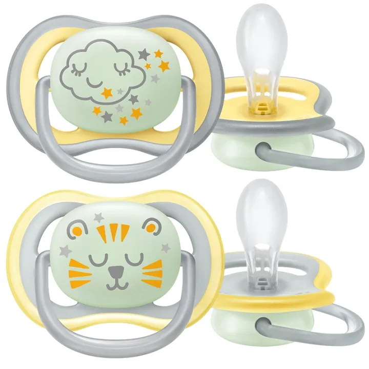 Philips Avent Ultra Air Nattnapp 18 mån+ Tiger/Moln 2-pack Philips Avent