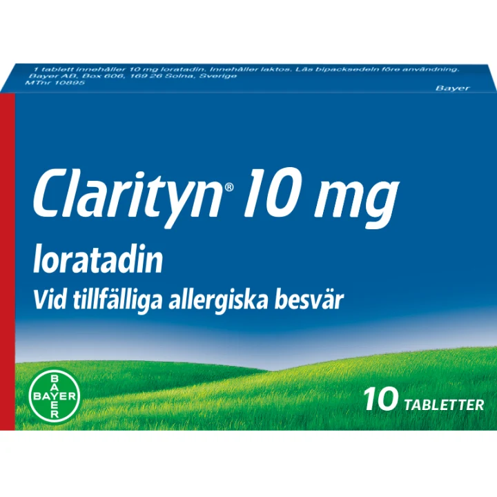 Clarityn tablett 10 mg 10 tabletter Clarityn