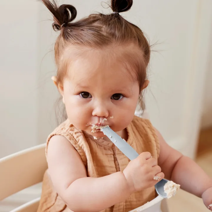 Everyday Baby Sked Silikon med Metallkärna Quiet Grey 2-pack Everyday Baby