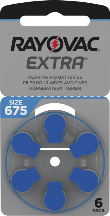 Rayovac Extra Advanced Act 675 6 st Rayovac