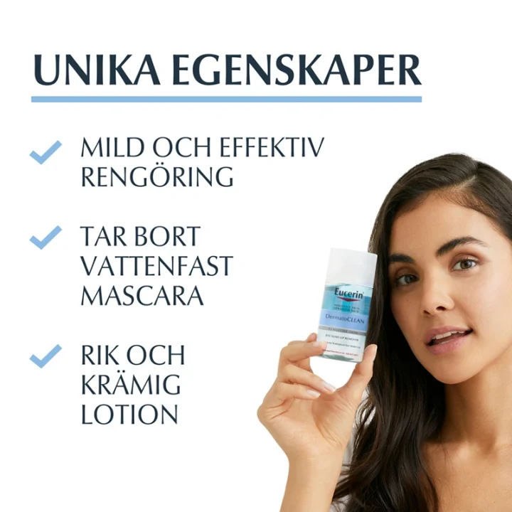 Eucerin DermatoClean Eye Makeup Remover 125ml Eucerin