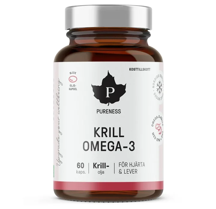 Pureness Krill Omega-3 60 kapslar Pureness
