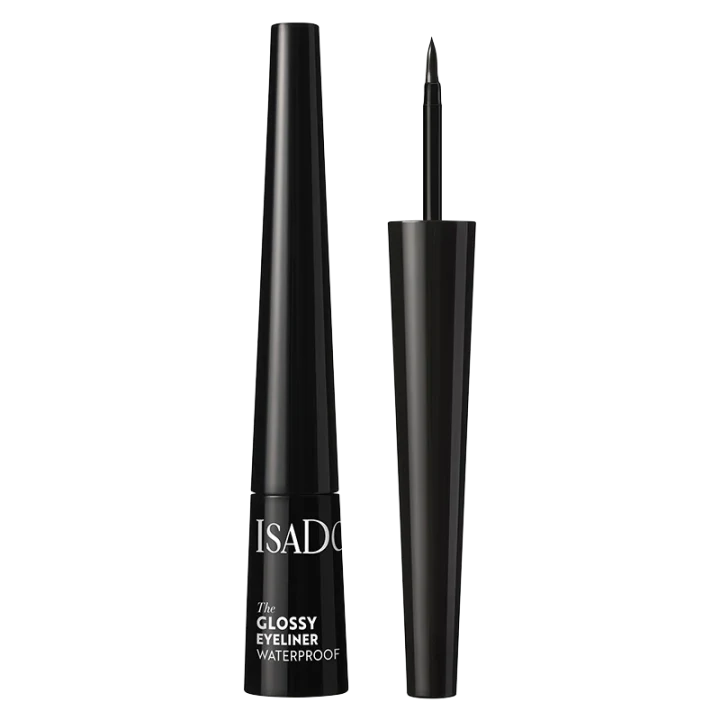 IsaDora Glossy Eyeliner Waterproof 2,5 ml 40 Chrome Black IsaDora