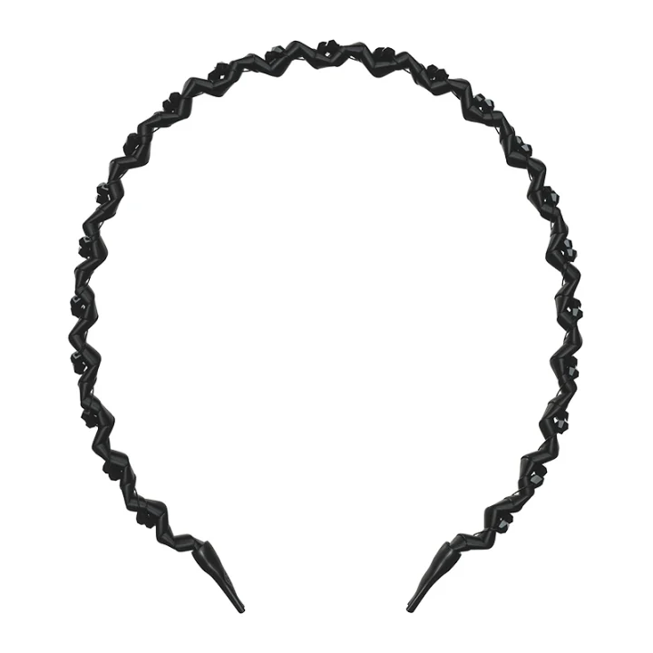 Invisibobble Hairhalo Black Sparkle Invisibobble