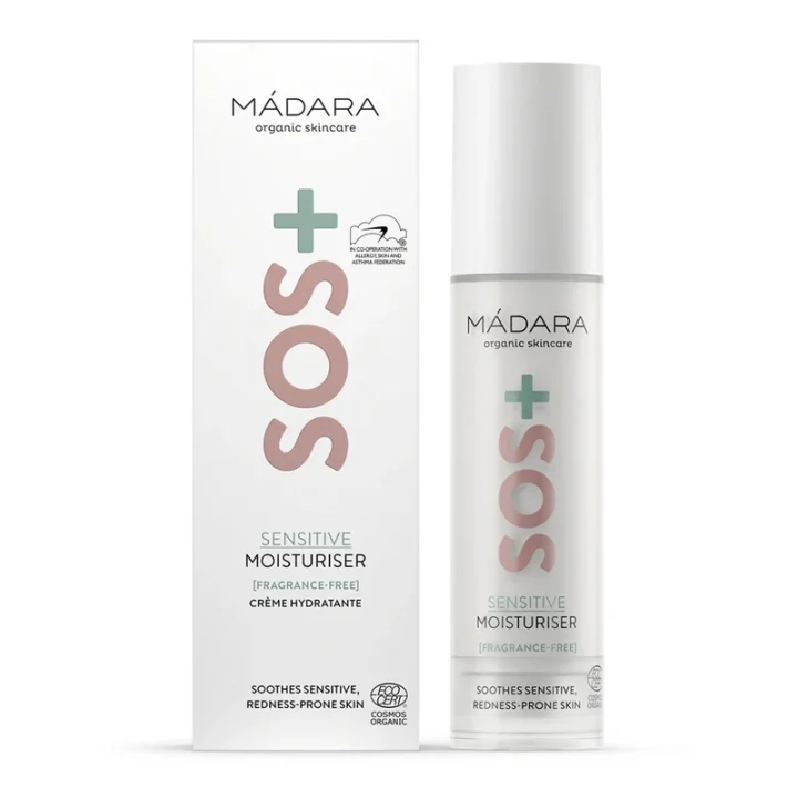 Mádara SOS+ Sensitive Moisturiser 50ml Mádara
