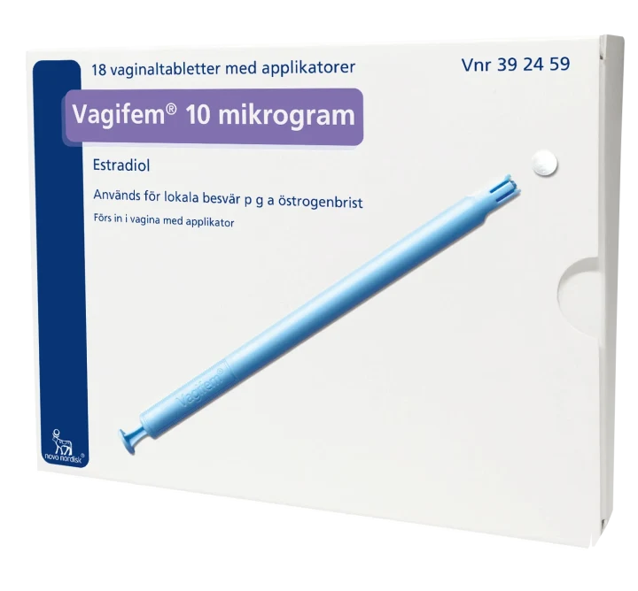 Vagifem vaginaltablett 10 µg 18 st Vagifem