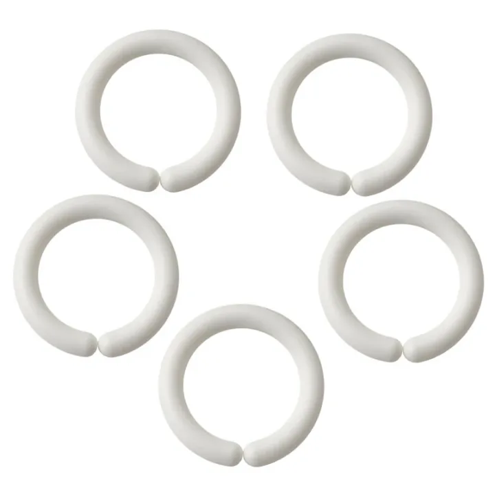 AddBaby Barnvagnsringar 5-pack Vit AddBaby