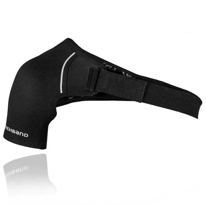 Rehband QD Shoulder Support Left 3 mm Black Large Rehband