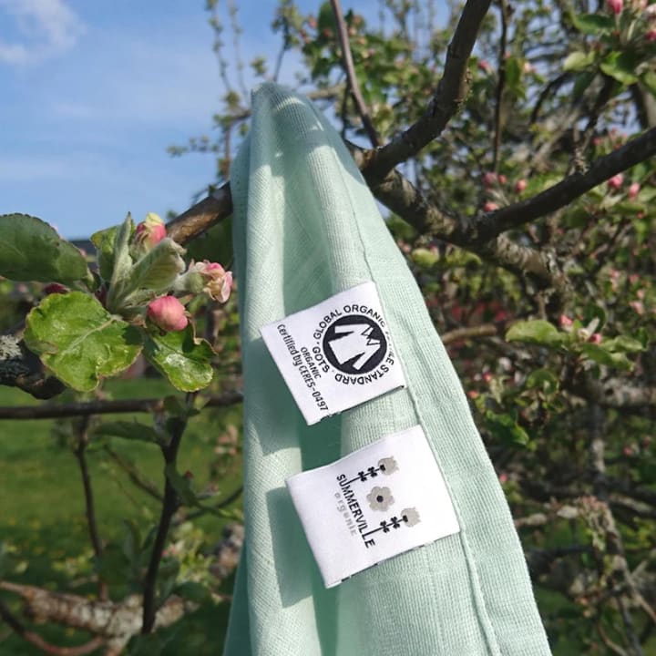 Summerville Organic Muslin 2-pack Soft Mint Summerville Organic
