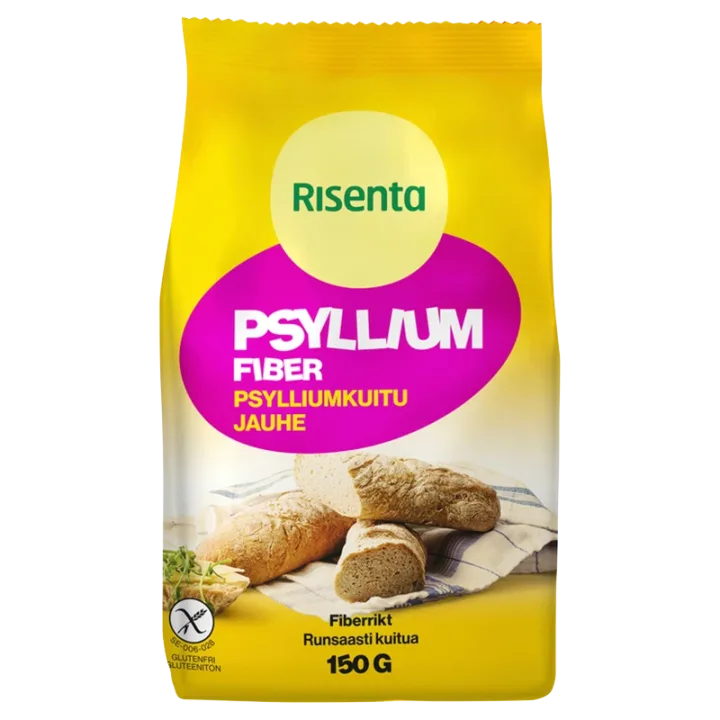 Psyllium Fiber glutenfri 150gram Risenta
