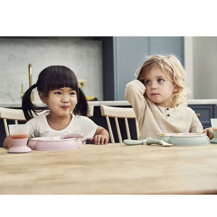 BabyBjörn Barnservis 4 delar Blekrosa Babybjörn