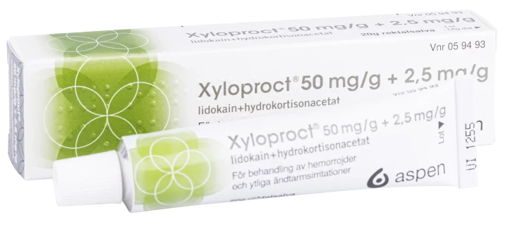 Xyloproct rektalsalva 20 g Xyloproct