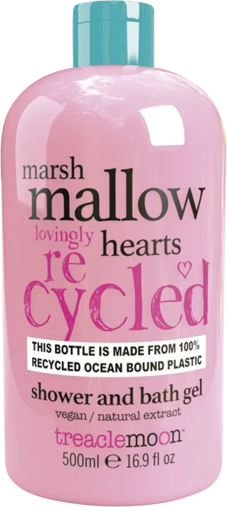 TreacleMoon Bath & Shower Gel Marsmallow Hearts 500 ml TreacleMoon
